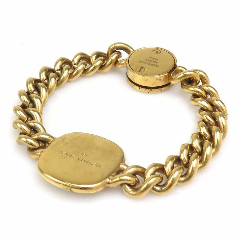 LOUIS VUITTON Gold Charm Bracelet - Picture 3 of 13